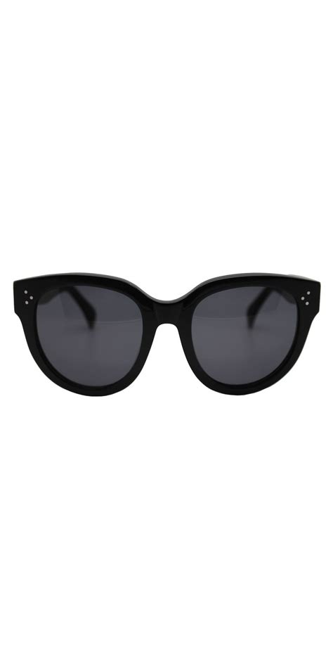 celine large audrey sc 1755 black sunglasses|Celine Audrey Sunglasses for sale .